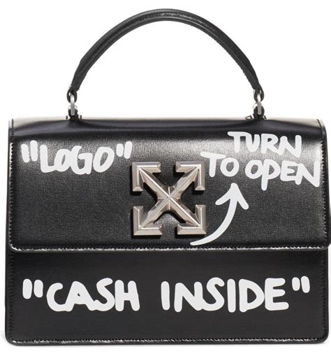 off white handbag on sale